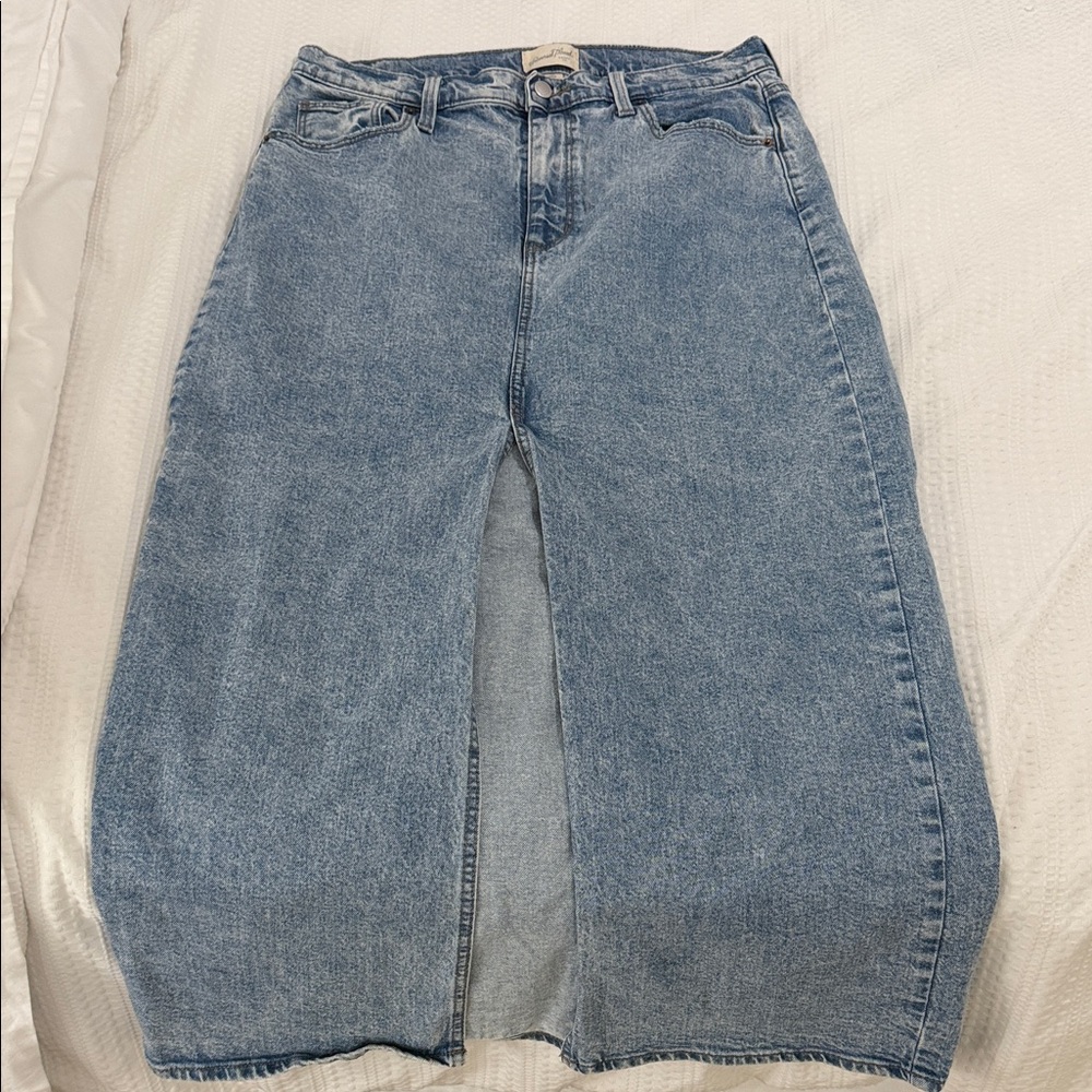 Universal Thread Denim Maxi Skirt
